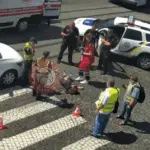 У Вінниці на Соборній водій таксі збив жінку