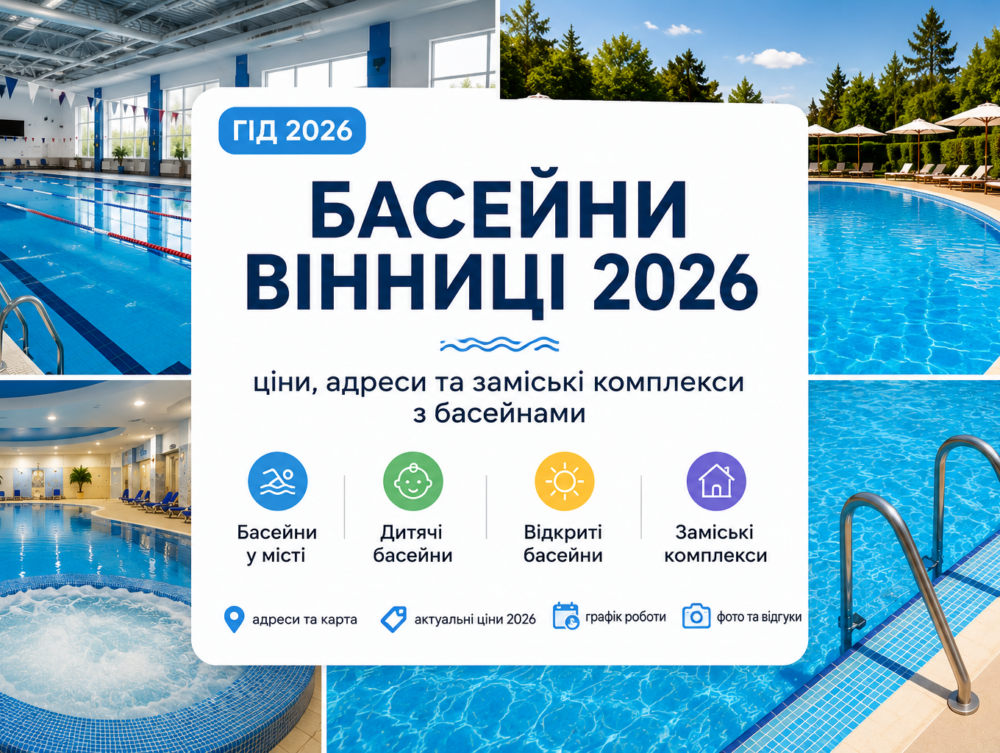 Басейни Вінниці