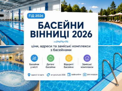 Басейни Вінниці
