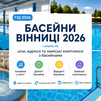 Басейни Вінниці