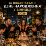 Де відсвяткувати день народження у Вінниці