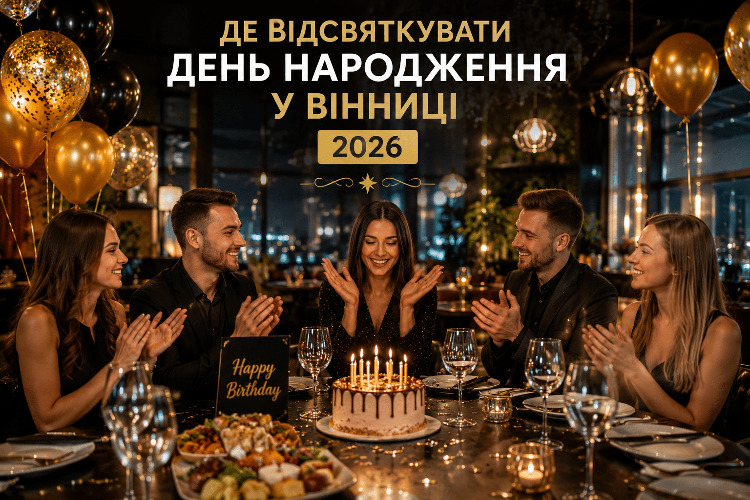 Де відсвяткувати день народження у Вінниці